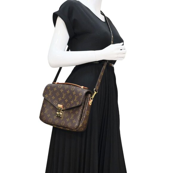 Louis Vuitton Metis Pochette Monogram Canvas Crossbody Bag Brown - Picture 2 of 11
